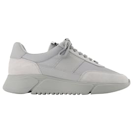 Axel Arigato-Genesis Monochrome Sneakers - Axel Arigato -  Grey - Leather-Grey