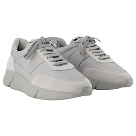 Axel Arigato-Genesis Monochrome Sneakers - Axel Arigato -  Grey - Leather-Grey
