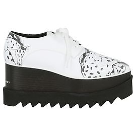 Stella Mc Cartney Stella McCartney Elyse Sneakers mit Pferdemuster Weiß