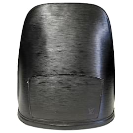 Louis Vuitton-Louis Vuitton Gobelin Backpack Black Epi Gold-Black