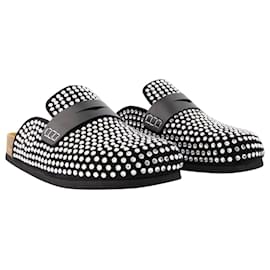 JW Anderson-Crystal Loafers - J.W. Anderson - Black - Leather-Black