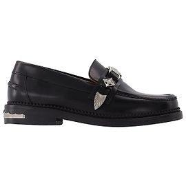 UN J1041 Mocassins - Toga Pulla - Noir - Poli Noir