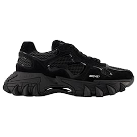 Balmain-B-East Sneakers - Balmain - Multi - Suede-Black
