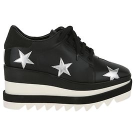 Stella Mc Cartney Sneakers Stella McCartney Sneak-Elyse Star Platform Nero