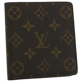 Louis Vuitton-Boletos LOUIS VUITTON Monogram Porte 10 Carteira Carteira M60883 auth 36338-Monograma