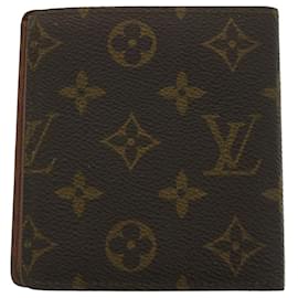 Louis Vuitton-LOUIS VUITTON Monogramme Porte Billets 10 Cartes Credit Wallet M60883 auth 36338-Monogramme