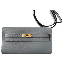 Hermès Hermes Kelly Para Llevar Azul