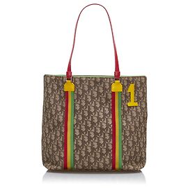 Dior Marrone Diorissimo Rasta Tote Marrone