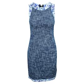D&G-Blue Tweed Dress-Blue