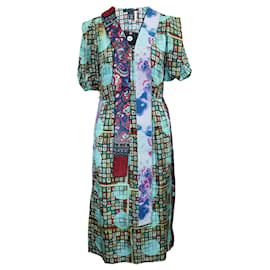 Marc Jacobs Vestido de patchwork multicolor Otro