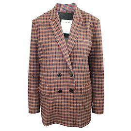 Sandro Blazer oversize a quadri Altro
