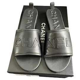 Chanel Mules Black