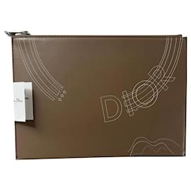 Dior-Clutch bags-Taupe