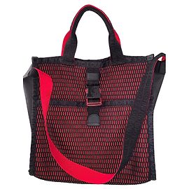 Borsa tote Christian Louboutin nera e rossa in materiale sintetico Nero Rosso