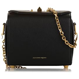 Alexander Mcqueen-Alexander McQueen Black Box Bag 19-Black