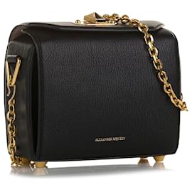 Alexander Mcqueen-Alexander McQueen Black Box Bag 19-Black