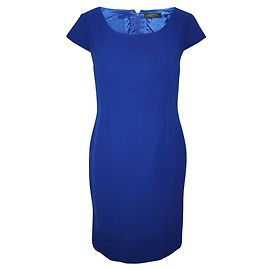Elie Tahari Blue Shift Dress Blue