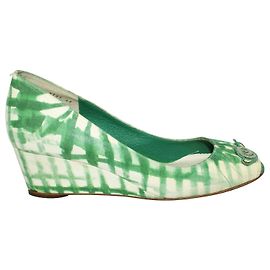 Tsumori Chisato Cuñas Estampado Verde Verde