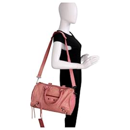 Balenciaga-Balenciaga City bag in pink leather-Pink