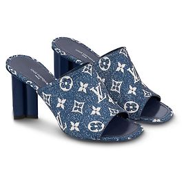 Louis Vuitton Mulas Azul marinho