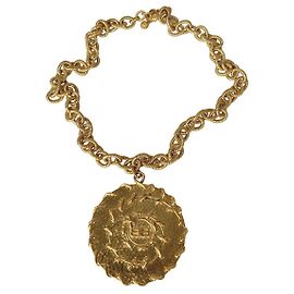 Collana Balenciaga in metallo dorato D'oro