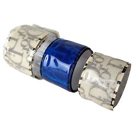 Dior trio of bracelets in PVC with a click-clack monogram Multiple colors