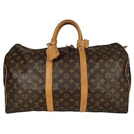 Louis Vuitton-Travel bag Keepall 50 Monogram-Brown