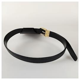 Louis Vuitton-Louis Vuitton fanny pack Sherwood Epi black belt-Black