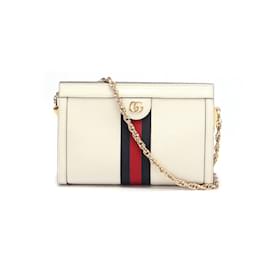 Gucci-Small Ophidia Leather Crossbody Bag 503877-Other