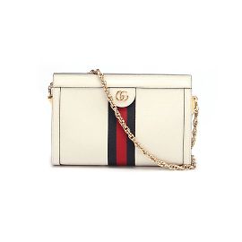 Gucci Bolsa transversal Ophidia de couro pequena 503877 Outro