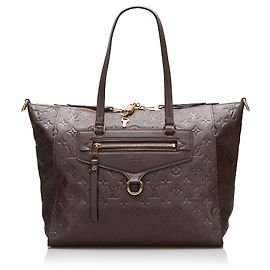Louis Vuitton Brown Monogramm Empreinte Lumineuse PM Braun