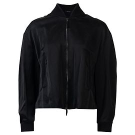 Maison Martin Margiela Chaqueta bomber pintada Negro