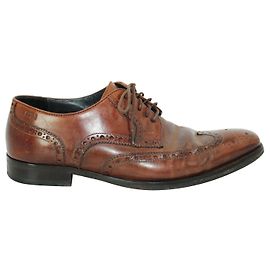 Hugo Boss Brown Oxford Shoes Brown