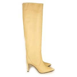 Jimmy Choo-bottes-Crème