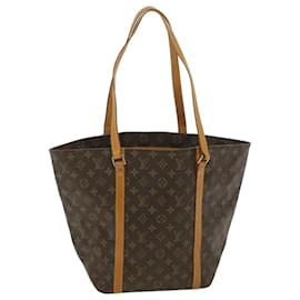 Louis Vuitton-LOUIS VUITTON Monogram Sac Shopping Tote Bag M51108 LV Auth bs4010-Monogram
