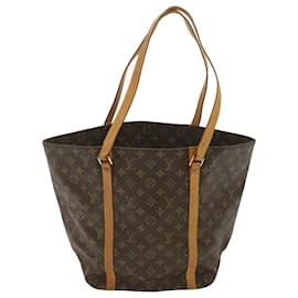 Louis Vuitton-LOUIS VUITTON Monogram Sac Shopping Tote Bag M51108 LV Auth bs4010-Monogram