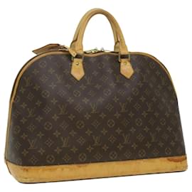 Louis Vuitton-LOUIS VUITTON Monogram Alma Voyage MM Hand Bag M41446 LV Auth 36324-Monogram