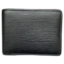 Louis Vuitton Monedero múltiple Negro
