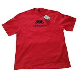 Balenciaga-Balenciaga red t-shirt-Red