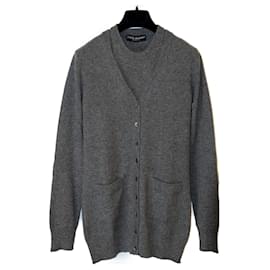 Dolce & Gabbana Cashmere Twin-Set Grau Grau