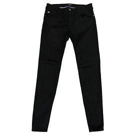 Armani Jeans ORCHID vaqueros negros de algodón Negro