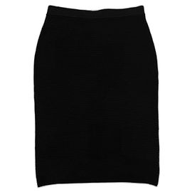 Falda midi negra Jonathan Simkhai de rayón Negro