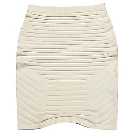 Saia midi Jonathan Simkhai Creme de Rayon Cru