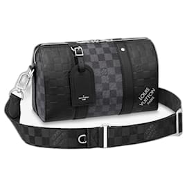 Louis Vuitton-LV Keepall City damier new-Black