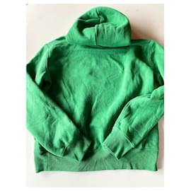 Polo Ralph Lauren-Sudadera con capucha verde-Verde