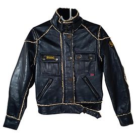 Belstaff Motorcycle Jacket Black Black