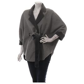 Autre Marque Tuzzi Grey Wool Coat Grey