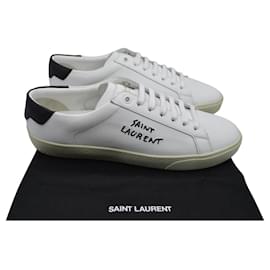 Saint Laurent-SAINT LAURENT NEW SNEAKERS 40.5-White