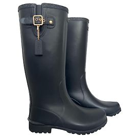 Coach botas Preto