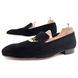 Church's-NEW CHURCH'S SOVEREIGN ROYAL MOCCASIN SHOES 8.5F 42.5 ED LIM SHOES-Black